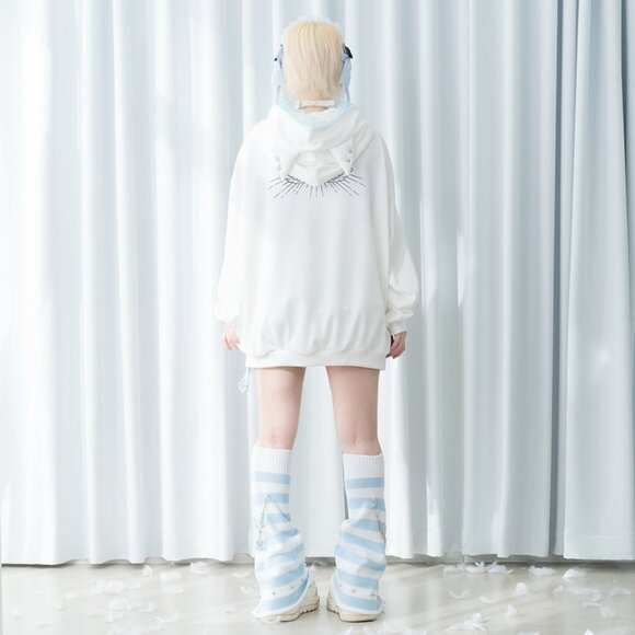 ACDC RAG Baby Punk Angel Punk Oversized Hoodie - Picture 9 of 9